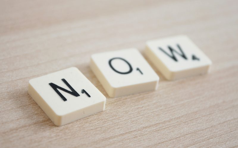 vivere presente - buoni propositi