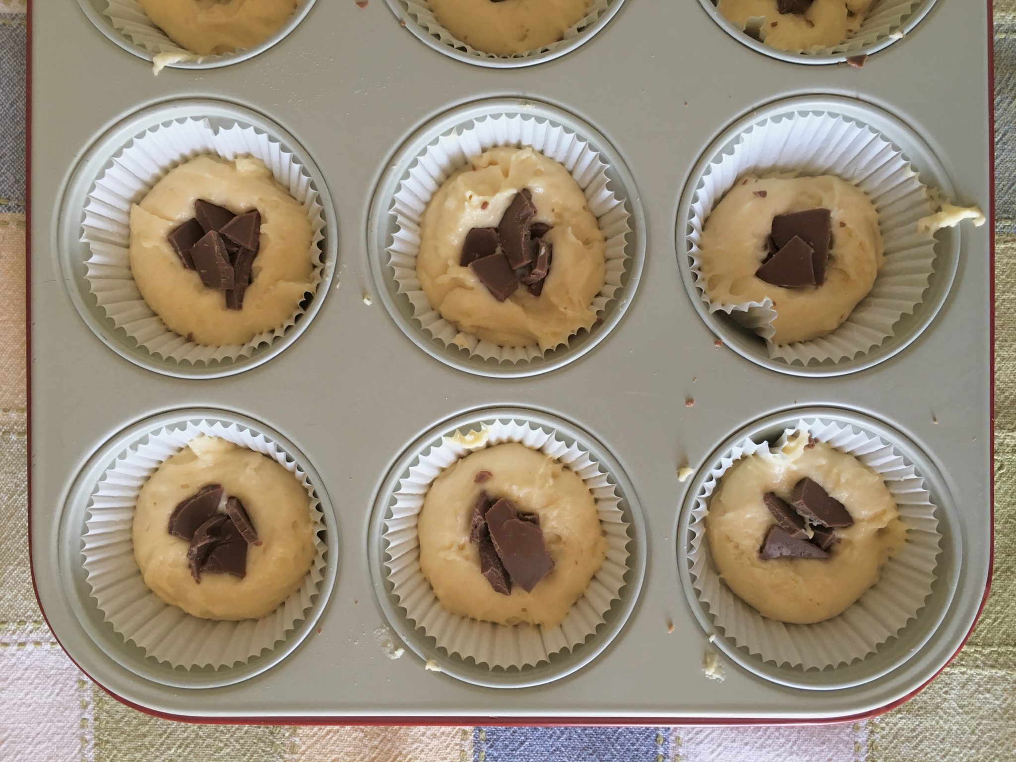 muffin morbidi alla panna