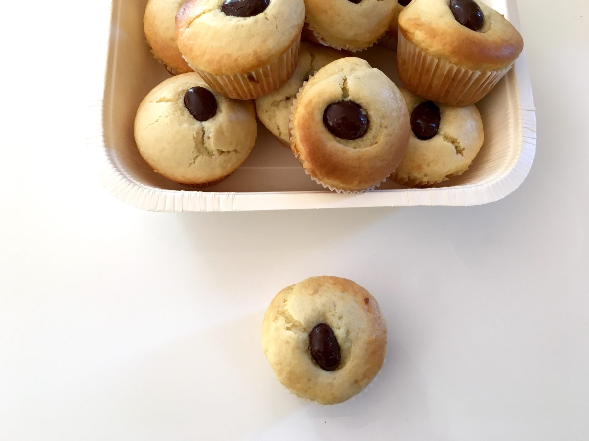 muffin morbidi alla panna
