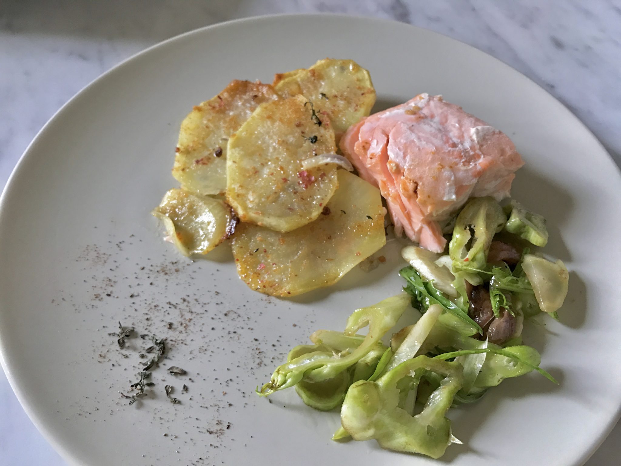 salmone al forno con patate_spadelliamo 3