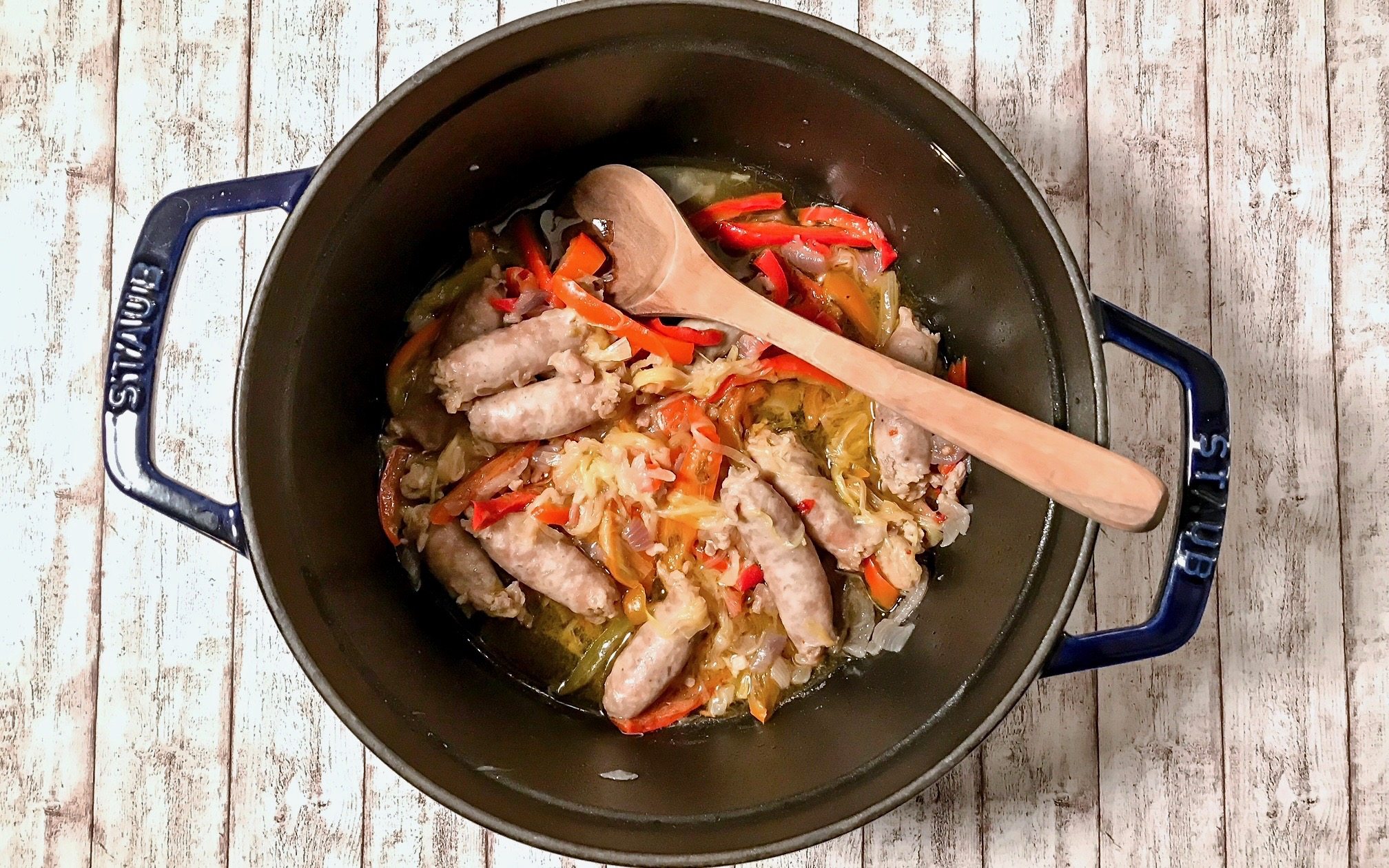 salsiccia luganega riso _ spadelliamo